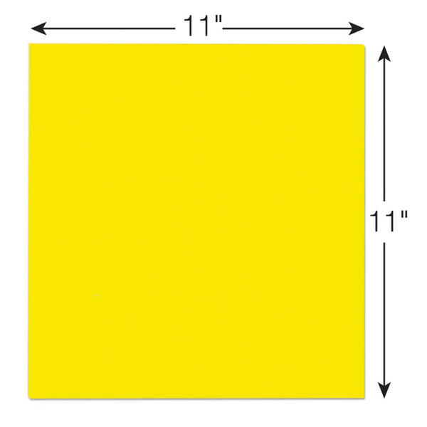 Post-it® Notes Super Sticky Big Notes, Unruled, 11 x 11, Yellow, 30 Sheets (MMMBN11) Each