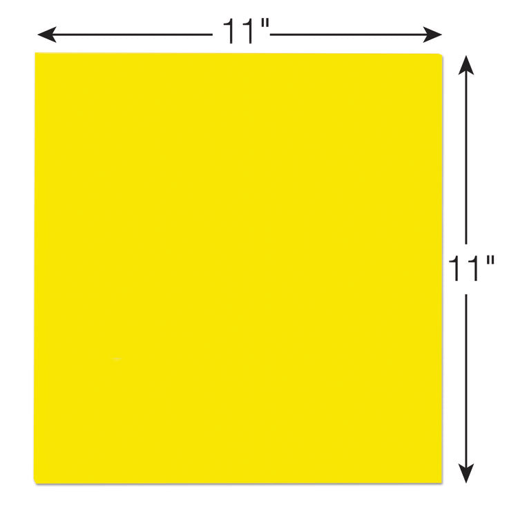 Post-it® Notes Super Sticky Big Notes, Unruled, 11 x 11, Yellow, 30 Sheets (MMMBN11) Each