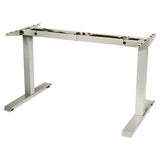 Alera® AdaptivErgo Sit-Stand Two-Stage Electric Height-Adjustable Table Base, 48.06" x 24.35" x 27.5" to 47.2", Gray (ALEHT2SSG) Each