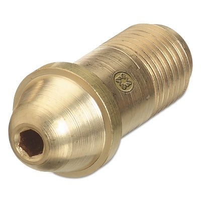 Western Enterprises Cylinder Adapter Nipples, 500 psig, Brass, 7/16 in - 20 (312-305-3) Each