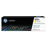 HP HP 202X, (CF502X) High-Yield Yellow Original LaserJet Toner Cartridge (HEWCF502X)