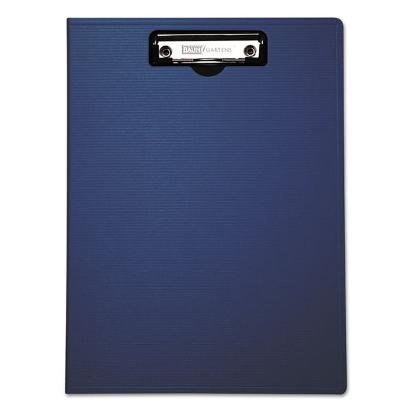 Mobile OPS® Portfolio Clipboard with Low-Profile Clip, Portrait Orientation, 0.5" Clip Capacity, Holds 8.5 x 11 Sheets, Blue (BAU61633) Each