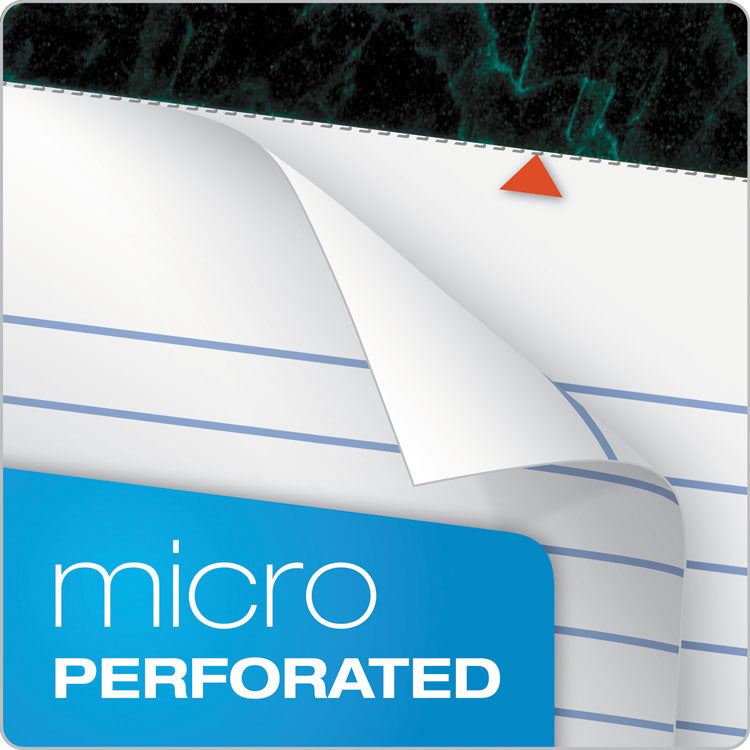 TOPS™ Docket Ruled Perforated Pads, Wide/Legal Rule, 50 White 8.5 x 11.75 Sheets, 6/Pack (TOP63416) Pack of 6