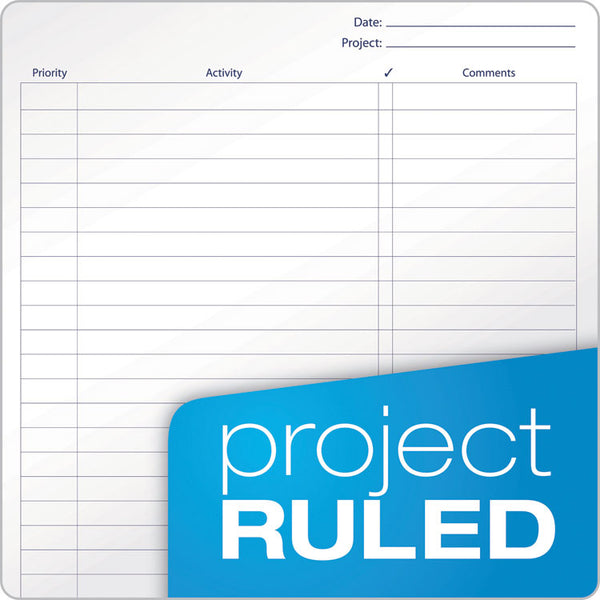 TOPS™ Docket Gold Project Planner, 1-Subject, Project-Management Format with Narrow Rule, Bronze Cover, (70) 8.5 x 6.75 Sheets (TOP63826) Each