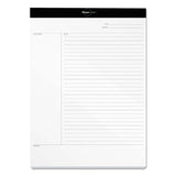 TOPS™ FocusNotes Legal Pad, Meeting-Minutes/Notes Format, 50 White 8.5 x 11.75 Sheets (TOP77103) Each