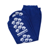 McKesson Terries™ Slipper Socks Unisex Adult Bariatric / X-Wide Double Tread Single Patient Use Royal Blue (558997_PR) 1/PR