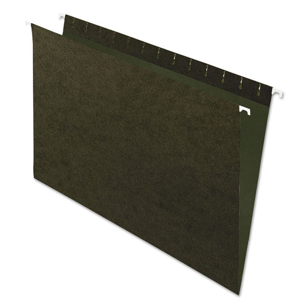 Pendaflex® Standard Green Hanging Folders, Legal Size, Straight Tabs, Standard Green, 25/Box (PFX81620) Box of 25