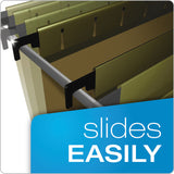 Pendaflex® SureHook Hanging Folders, Legal Size, 1/5-Cut Tabs, Standard Green, 20/Box (PFX615315) Box of 20