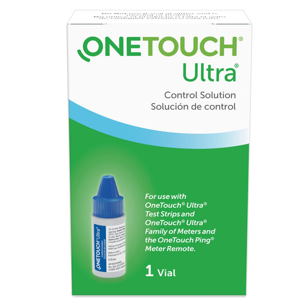 One Touch® Ultra Blood Glucose Control Solution One Touch® Ultra (839929_EA) 1/EA