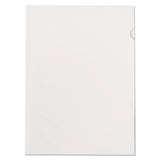 Pendaflex® Poly Color Transparent File Jackets, Letter Size, Clear, 50/Box (PFX61504) Pack of 50
