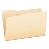 Pendaflex Manila File Folders, 1/3-Cut Tabs, Legal Size, 100/Box (ESS75313) Box of 100