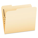 Pendaflex® Manila Fastener Folders, 1/3-Cut Tabs, 1 Fastener, Letter Size, Manila Exterior, 50/Box (PFXFM210) Each