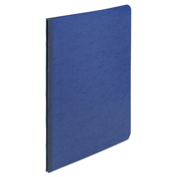 ACCO PRESSTEX Report Cover with Tyvek Reinforced Hinge, Side Bound, Two-Piece Prong Fastener, 3" Capacity, 8.5 x 11, Dark Blue (ACC25073)