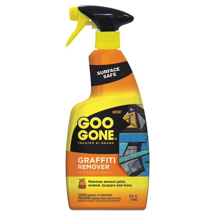 Goo Gone® Graffiti Remover, 24 oz Spray Bottle, 4/Carton (WMN2132) Case of 4