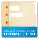 Pendaflex® Divide It Up File Folder, 1/2-Cut Tabs: Assorted, Letter Size, 0.75" Expansion, Manila, 24/Pack (PFX10770)