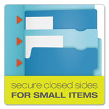 Pendaflex® Divide It Up File Folder, 1/2-Cut Tabs: Assorted, Letter Size, 0.75" Expansion, Assorted Colors, 24/Pack (PFX10772) Pack of 24