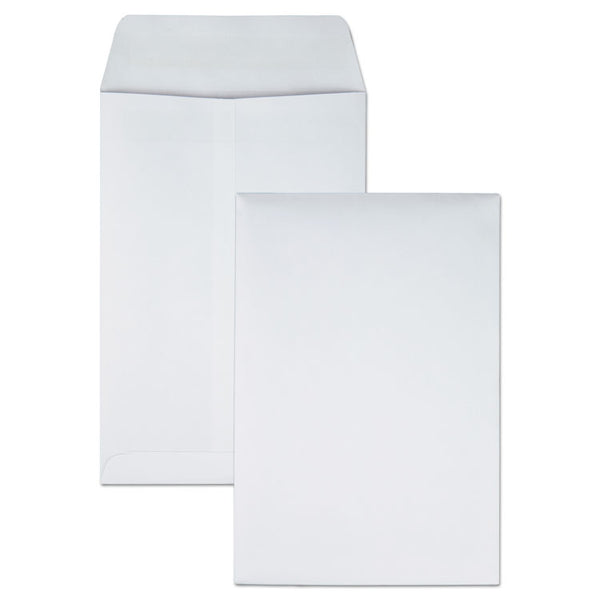 Quality Park™ Redi-Seal Catalog Envelope, #1 3/4, Cheese Blade Flap, Redi-Seal Adhesive Closure, 6.5 x 9.5, White, 100/Box (QUA43317) Box of 100