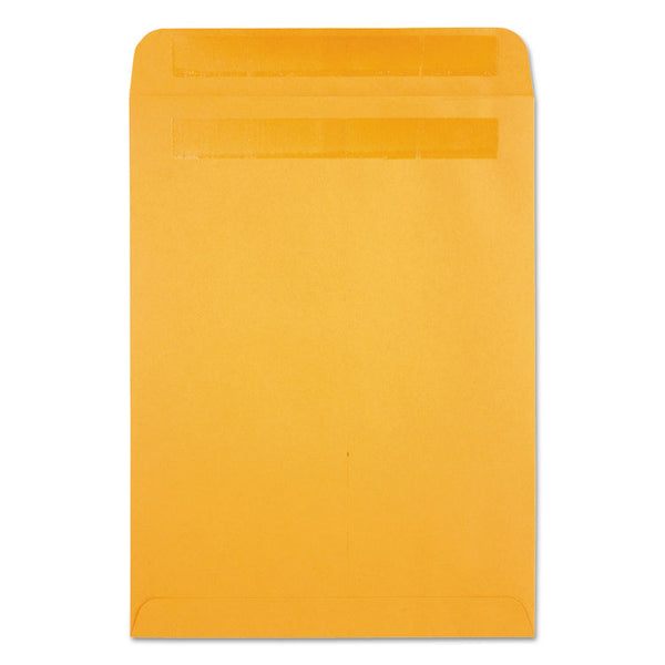 Quality Park™ Redi-Seal Catalog Envelope, #10 1/2, Cheese Blade Flap, Redi-Seal Adhesive Closure, 9 x 12, Brown Kraft, 250/Box (QUA43562) Box of 250