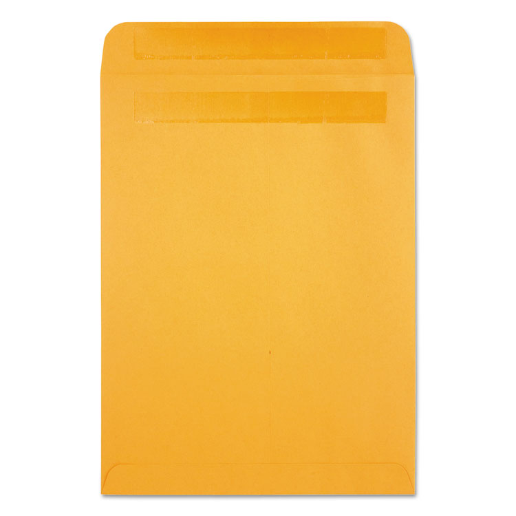 Quality Park™ Redi-Seal Catalog Envelope, #10 1/2, Cheese Blade Flap, Redi-Seal Adhesive Closure, 9 x 12, Brown Kraft, 250/Box (QUA43562) Box of 250