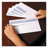 Quality Park™ Reveal-N-Seal Envelope, #9, Commercial Flap, Self-Adhesive Closure, 3.88 x 8.88, White, 500/Box (QUA67529) Box of 500