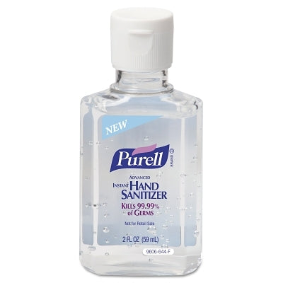 Gojo Advanced Hand Sanitizer Gel, Personal Flip-Cap Bottle, 2 fl oz, Citrus (315-9605-24) 24 EA / CA