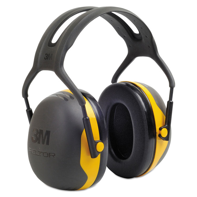 3M™ PELTOR X2 Earmuffs, 24 dB NRR, Yellow/Black (MMMX2A) Each