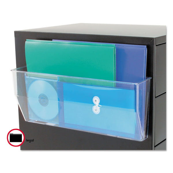 deflecto® Magnetic DocuPocket Wall File, Legal/Letter Size, 15" x 3" x 6.38", Clear (DEF50101) Each