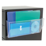 deflecto® Magnetic DocuPocket Wall File, Legal/Letter Size, 15" x 3" x 6.38", Clear (DEF50101) Each
