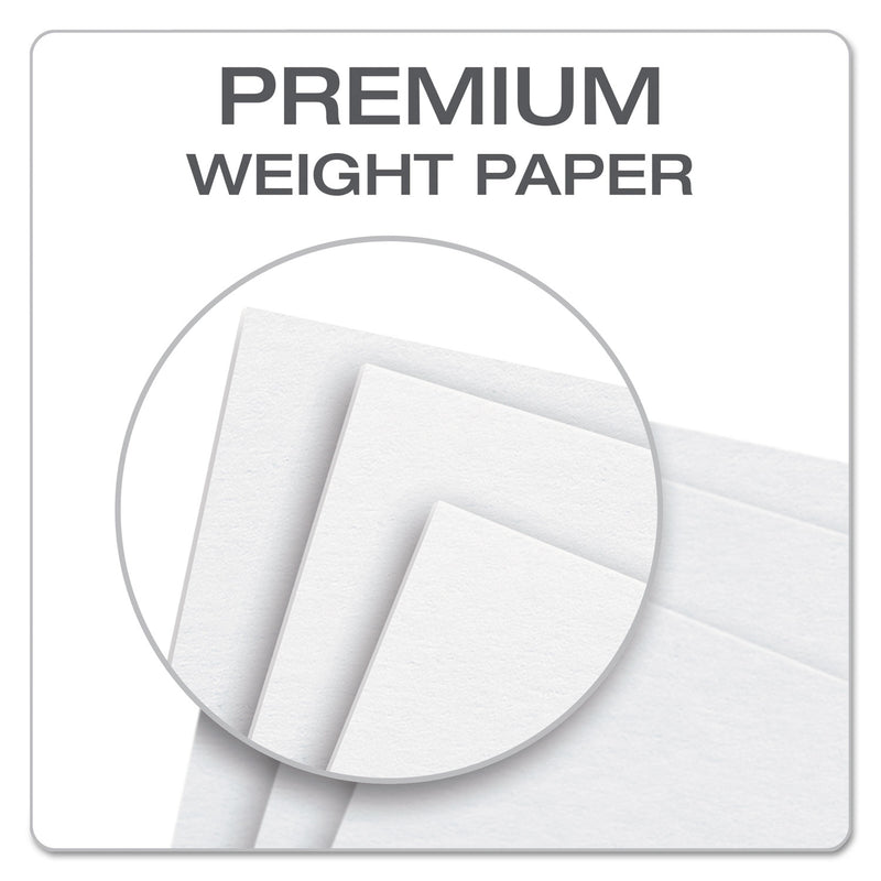 Oxford Unruled Index Cards, 4 x 6, White, 100/Pack (OXF40) Pack of 100