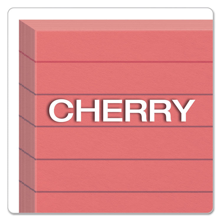 Oxford™ Ruled Index Cards, 3 x 5, Cherry, 100/Pack (OXF7321CHE)