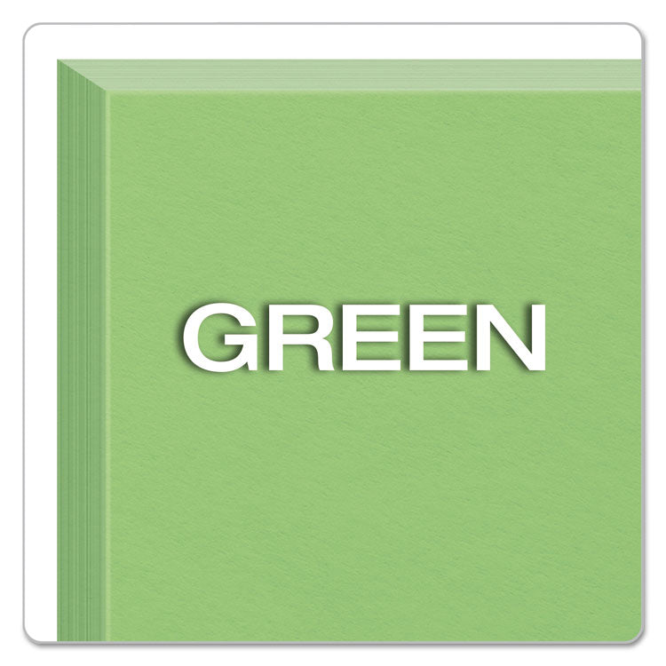 Oxford™ Unruled Index Cards, 4 x 6, Green, 100/Pack (OXF7420GRE)