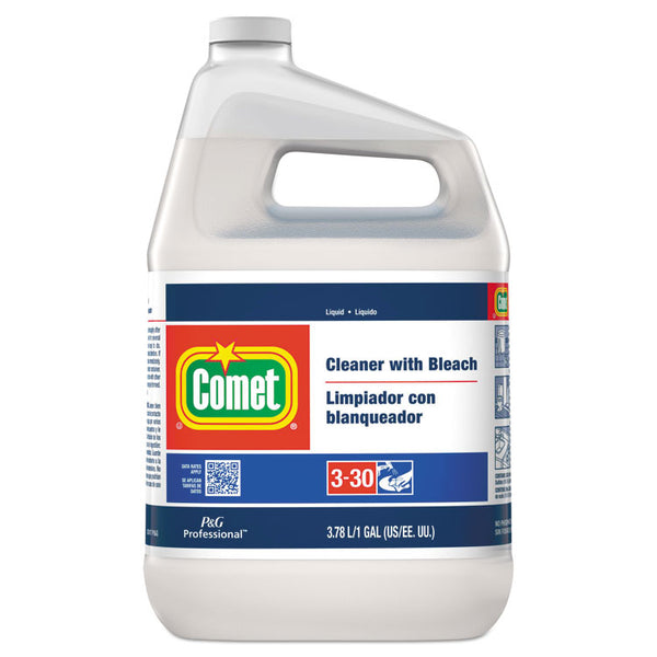 Comet® Cleaner with Bleach, Liquid, One Gallon Bottle, 3/Carton (PGC02291CT)