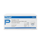 Precept® FluidGard® 160 Procedure Mask with Eye Shield Anti-fog Foam ASTM Level 3 Earloops One Size Fits Most (446811_BX) 25/BX