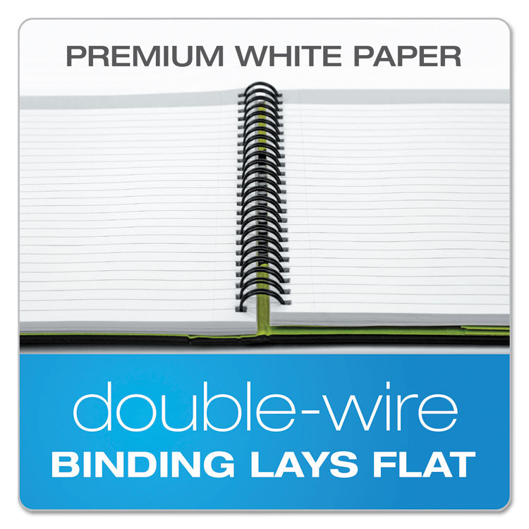 Oxford™ Idea Collective Professional Wirebound Hardcover Notebook, 1-Subject, Medium/College Rule, Black Cover, (80) 8 x 5.5 Sheets (TOP56897) Each