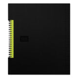 Oxford™ Idea Collective Professional Wirebound Hardcover Notebook, 1-Subject, Medium/College Rule, Black Cover, (80) 11 x 8.5 Sheets (TOP56895) Each