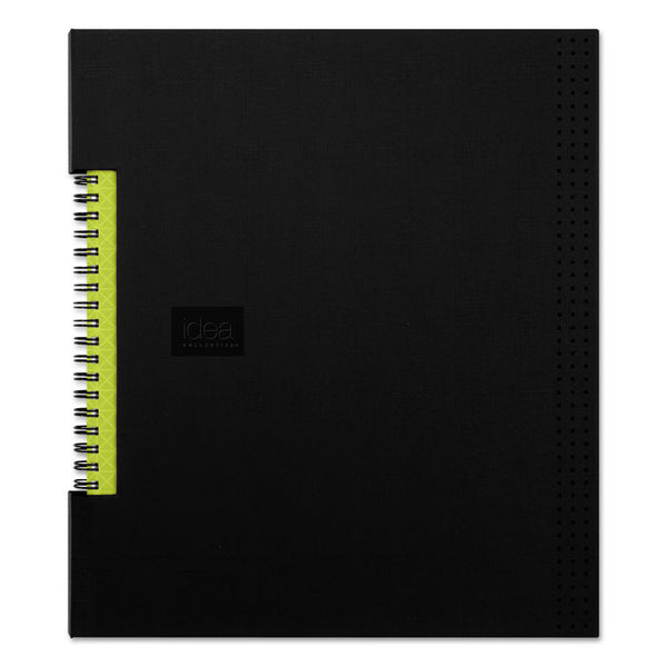 Oxford™ Idea Collective Professional Wirebound Hardcover Notebook, 1-Subject, Medium/College Rule, Black Cover, (80) 11 x 8.5 Sheets (TOP56895) Each