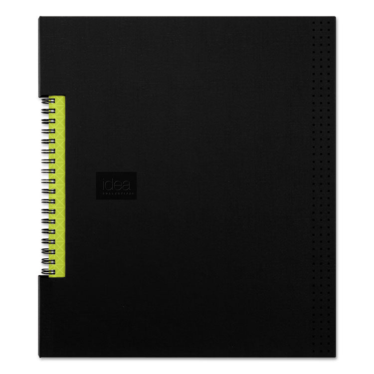 Oxford™ Idea Collective Professional Wirebound Hardcover Notebook, 1-Subject, Medium/College Rule, Black Cover, (80) 11 x 8.5 Sheets (TOP56895) Each