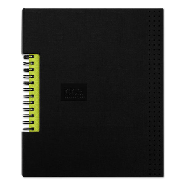 Oxford™ Idea Collective Professional Wirebound Hardcover Notebook, 1-Subject, Medium/College Rule, Black Cover, (80) 8 x 5.5 Sheets (TOP56897) Each