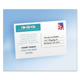 Avery® Printable Postcards, Laser, 80 lb, 4.25 x 5.5, Uncoated White, 200 Cards, 4 Cards/Sheet, 50 Sheets/Box (AVE5689)