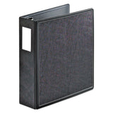 Cardinal SuperLife Easy Open Locking Slant-D Ring Binder, 3 Rings, 3" Capacity, 11 x 8.5, Black (CRD14032) Each