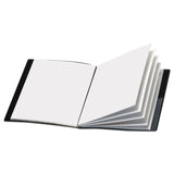 Cardinal® ShowFile Display Book with Custom Cover Pocket, 12 Letter-Size Sleeves, Black (CRD50132) Each