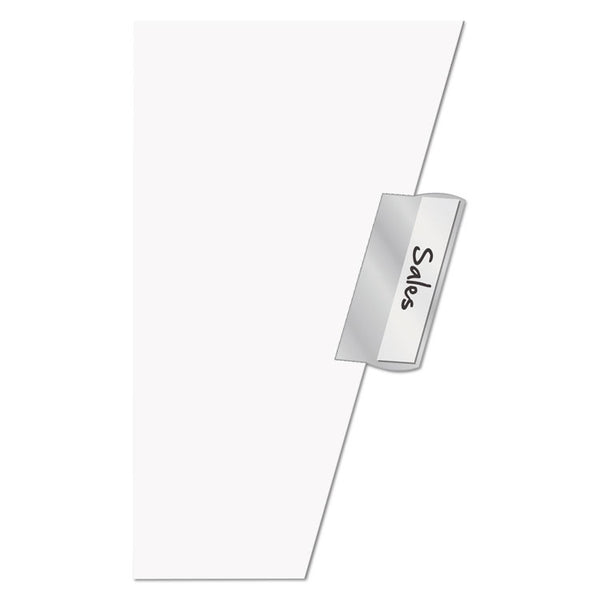 Cardinal® Paper Insertable Dividers, 5-Tab, 11 x 17, White, Clear Tabs, 1 Set (CRD84812)