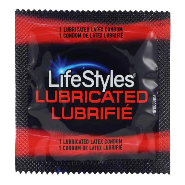 Lifestyles® Original Condom Lubricated One Size Fits Most 1,008 per Case (1206384_CS) 1/CS