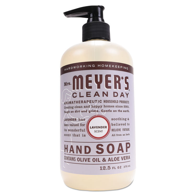 Mrs. Meyer's® Clean Day Liquid Hand Soap, Lavender, 12.5 oz (SJN651311EA) Each