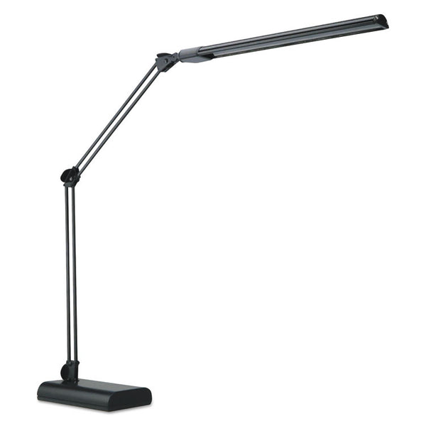 Alera® Adjustable LED Desk Lamp, 3.25w x 6d x 21.5h, Black (ALELED908B)