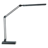 Alera® Adjustable LED Desk Lamp, 3.25w x 6d x 21.5h, Black (ALELED908B)