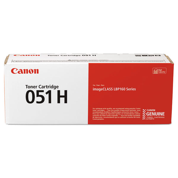 Canon® 2169C001 (051H) High-Yield Toner, 4,100 Page-Yield, Black (CNM2169C001)