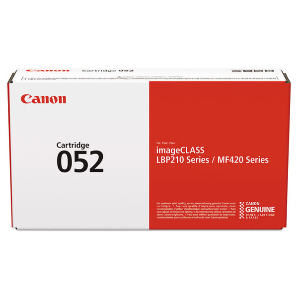 Canon® 2199C001 (052) Toner, 3,100 Page-Yield, Black (CNM2199C001)