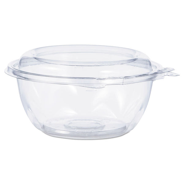 Dart® Tamper-Resistant, Tamper-Evident Bowls with Dome Lid, 12 oz, 5.5" Diameter x 2.6"h, Clear, Plastic, 240/Carton (DCCCTR12BD) Case of 240