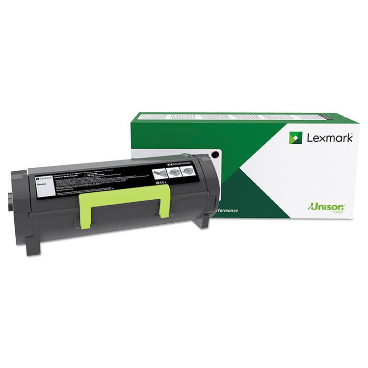 Lexmark™ 50F1H00 Return Program High-Yield Toner, 5,000 Page-Yield, Black (LEX50F1H00)